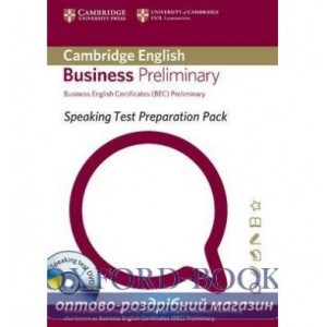 Тести Speaking Test Preparation Pack for BEC Preliminary Paperback with DVD ISBN 9781906438630