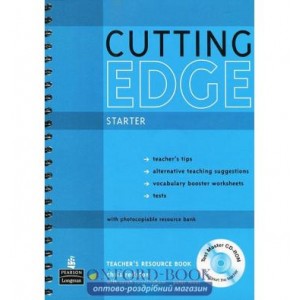 Книга для вчителя Cutting Edge Starter Teachers book+CD Pack ISBN 9781408262290