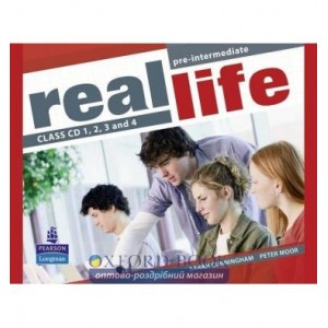 Диски для класса Real Life Pre-Intermediate: Class Audio CDs ISBN 9781405897310