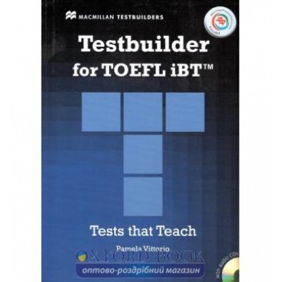 Тести TOEFL iBT Testbuilder with key and Audio CDs and MPO ISBN 9780230452787 заказать онлайн оптом Украина