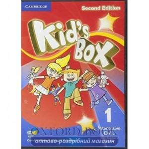 Книга для вчителя Kids Box Second edition 1 Interactive DVD (NTSC) with Teachers Booklet Nixon, C ISBN 9781107665880