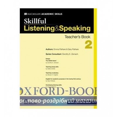 Книга для вчителя Skillful: Listening and Speaking 2 Teachers Book with Digibook ISBN 9780230429918 заказать онлайн оптом Украина