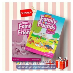 Книги Family and friends Starter Class book & workbook (комплект: Підручник и Робочий зошит) Oxford University Press