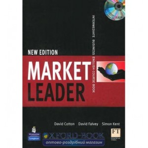 Підручник Market Leader Interm New Student Book+CD Multi-Rom ISBN 9781405881357