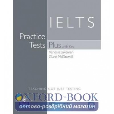 Підручник IELTS Practice Tests Plus 1 Student Book+Key+CD ISBN 9780582514577 замовити онлайн