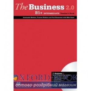 Книга для вчителя The Business 2.0 B1+ Intermediate Teachers Book with Teachers Resource Disc ISBN 9780230437920