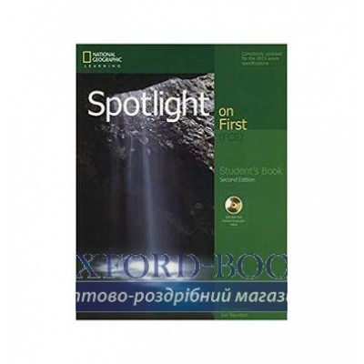 Підручник Spotlight on First 2nd Edition Students Book with DVD-ROM ISBN 9781285849485 заказать онлайн оптом Украина