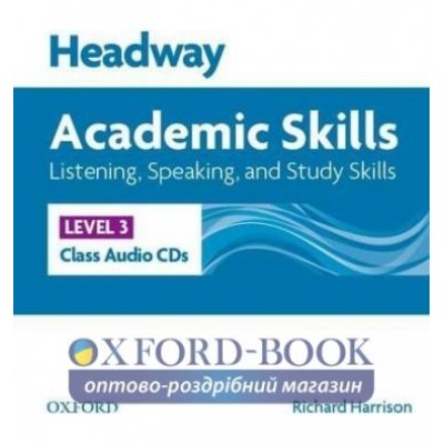 New Headway Academic Skills: Listening & Speaking 3 Audio CDs ISBN 9780194741927 заказать онлайн оптом Украина
