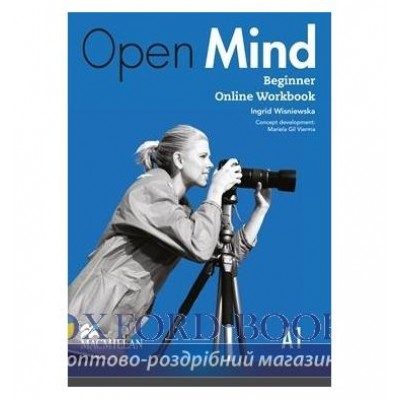 Робочий зошит Open Mind British English Beginner Online Workbook ISBN 9780230458789 замовити онлайн