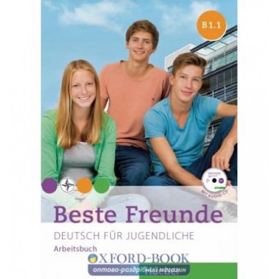 Набор книг Beste Freunde B1.1 und B1.2 Arbeitsbuch Paket mit 2 CD-ROMs ISBN 9783192410536 замовити онлайн