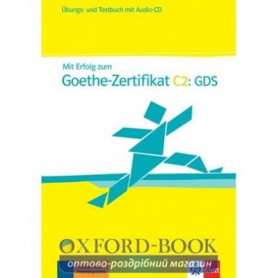 Робочий зошит MIT Erfolg Zum Goethe-Zertifikat: Ubungsbuch Und Testbuch C2 ISBN 9783126758383 замовити онлайн