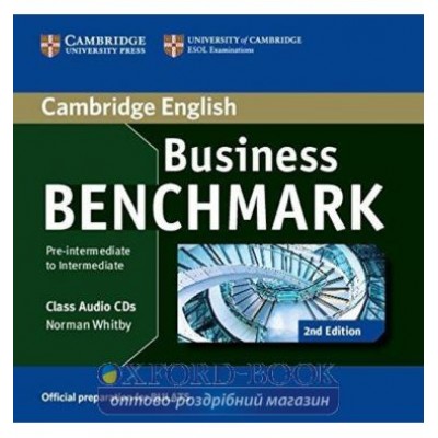 Business Benchmark 2nd Edition Pre-Intermediate/Intermediate BULATS Class CDs ISBN 9781107644816 заказать онлайн оптом Украина