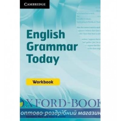 Робочий зошит English Grammar Today Workbook Carter, R ISBN 9780521731768 заказать онлайн оптом Украина
