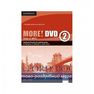 More! 2 DVD Puchta, H ISBN 9780521713061 замовити онлайн