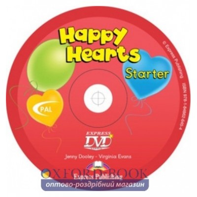 Happy Hearts Starter DVD ISBN 9781848626454 замовити онлайн