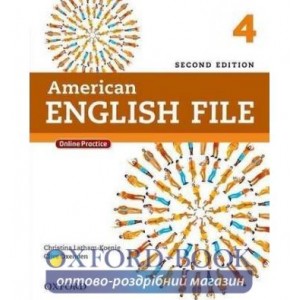 Книга American English File 2nd Edition 4 Students Book + Online Practice B2 Upper Intermediate ISBN 9780194776189