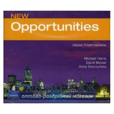 Диск Opportunities Upper-Interm New Class CD (4) adv ISBN 9780582855762-L заказать онлайн оптом Украина