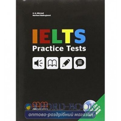 Тести IELTS Practice Tests Book with Audio CDs (2) and Glossary CD-ROM Mitchell, H ISBN 9789605737580 заказать онлайн оптом Украина