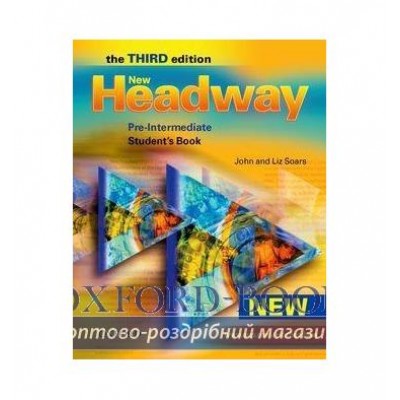 Підручник New Headway 3Edition Pre-intermediate Students Book ISBN 9780194715850 замовити онлайн