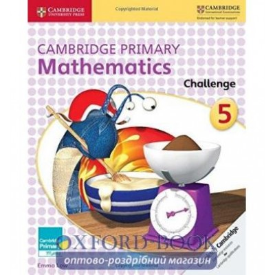Книга Cambridge Primary Mathematics 5 Challenge ISBN 9781316509241 заказать онлайн оптом Украина