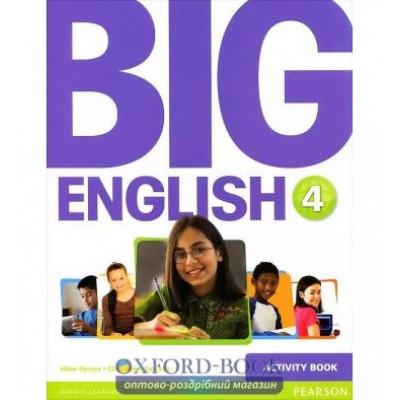 Робочий зошит Big English 4 Workbook ISBN 9781447950790 заказать онлайн оптом Украина