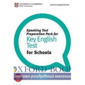 Книга Speaking Test Preparation Pack for KET for Schools with DVD ISBN 9781906438609