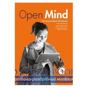 Робочий зошит Open Mind British English Pre-intermediate Workbook with key and CD ISBN 9780230458383