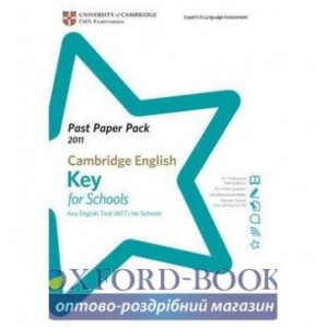 Книга Past Paper PacksCambridge English: Key for Schools 2011 (KET for Schools) Past Paper Pack with CD ISBN 9781907870279