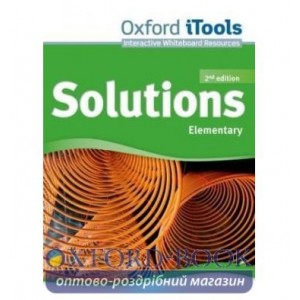 Ресурси для дошки Solutions Elementary Second Edition: iTools DVD-ROM ISBN 9780194553490