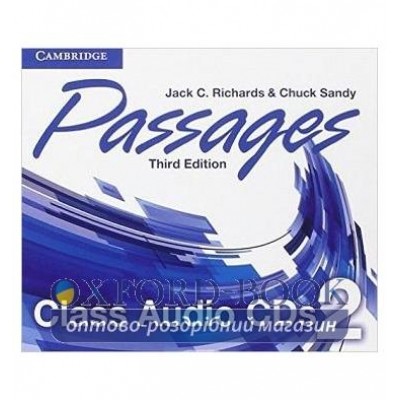Диск Passages 3rd Edition 2 Class Audio CDs (3) Richards, J ISBN 9781107627499 заказать онлайн оптом Украина