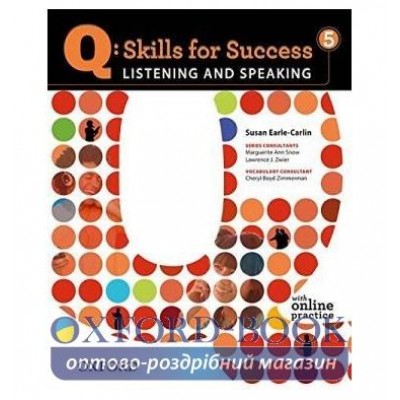 Підручник Skills for Success Listening and Speaking 5 Students Book with Online Practice ISBN 9780194756044 заказать онлайн оптом Украина