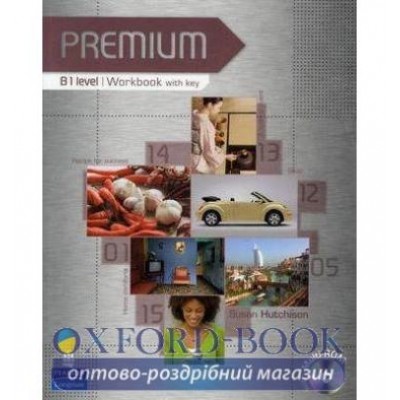 Робочий зошит Premium B1 Workbook+key+Multi-Rom ISBN 9781405881104 заказать онлайн оптом Украина
