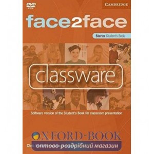 Face2face Starter Classware DVD-ROM (single classroom) Redston, Ch ISBN 9780521740449
