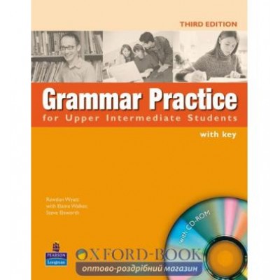 Grammar Practice for Upper-Interm with key with CD ISBN 9781405853002 замовити онлайн