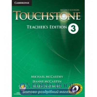 Touchstone Second Edition 3 Teachers Edition with Assessment Audio CD/CD-ROM McCarthy, M ISBN 9781107680944 замовити онлайн