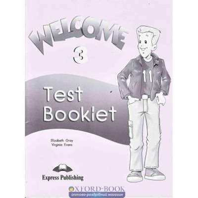 Книга Welcome 3 Test Booklet ISBN 9781843253044 замовити онлайн