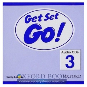 Диски для класса Get Set Go! 3: Class Audio CDs (2) ISBN 9780194918084