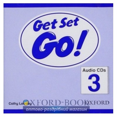 Диски для класса Get Set Go! 3: Class Audio CDs (2) ISBN 9780194918084 замовити онлайн