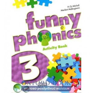 Робочий зошит Funny Phonics 3 workbook with Audio CD/CD-ROM Mitchell, H ISBN 9789604788330