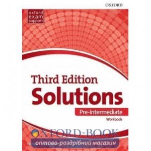 Робочий зошит Solutions 3rd Edition Pre-Intermediate Workbook