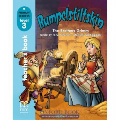 Книга для вчителя Level 3 Rumpelstiltskin teachers book Brothers Grimm ISBN 9789603794707 замовити онлайн