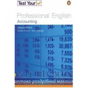 Книга Test Your Professional English: Accounting ISBN 9780582451636