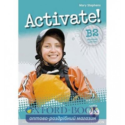 Робочий зошит Activate! B2 Workbook with CD-ROM ISBN 9781405884204 замовити онлайн