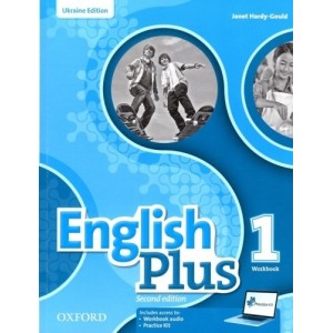 Робочий зошит English Plus 2nd Edition 1 Workbook for Ukraine ISBN 9780194202220