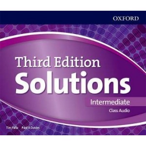 Диск Solutions 3rd Edition Intermediate Class Audio CDs (4) ISBN 9780194504607