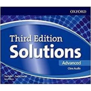 Solutions 3rd Edition Advanced Class CDs ISBN 9780194520577