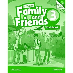 Робочий зошит Family & Friends 2nd Edition 3 Workbook + Online Practice