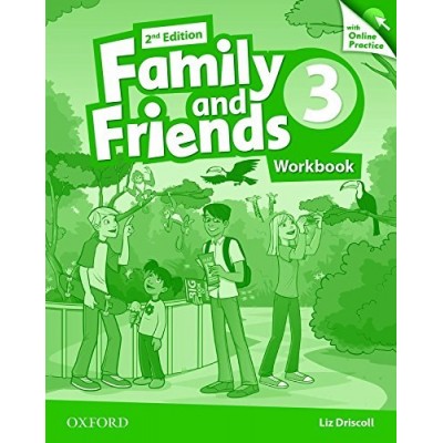 Робочий зошит Family & Friends 2nd Edition 3 Workbook + Online Practice замовити онлайн
