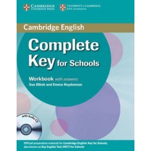Робочий зошит Complete Key for Schools Workbook with answers with Audio CD ISBN 9780521124393