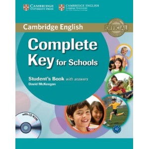 Підручник Complete Key for Schools Students Book with answers with CD-ROM McKeegan, D ISBN 9780521124713